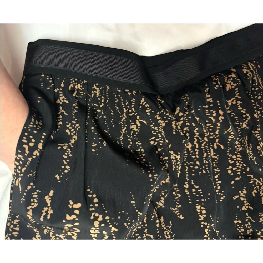 GAP Black and Tan A-Line Skirt - Picture 7 of 9